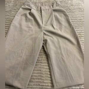 DAZY Shein Work Pants (Size Small) Beige